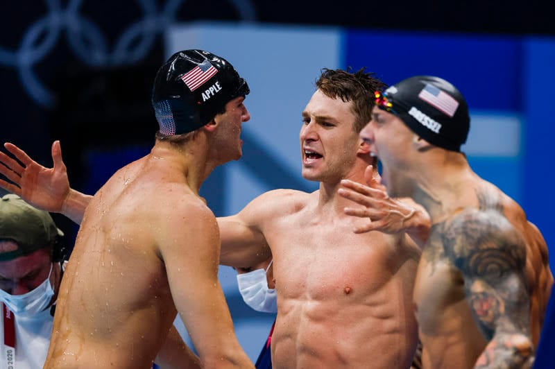 Paris 2024 Guide: M 4x100 Medley - Never Beaten In Olympic Waters ... Can The USA Hold The Fort?