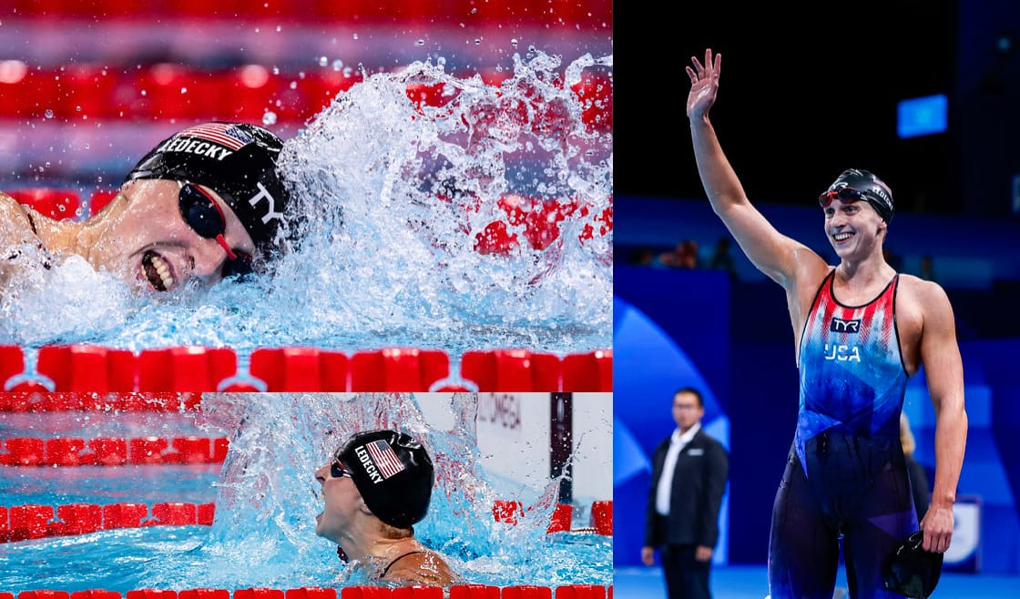 Ledecky The Living Legend As Founder Member Of Female Quad Club