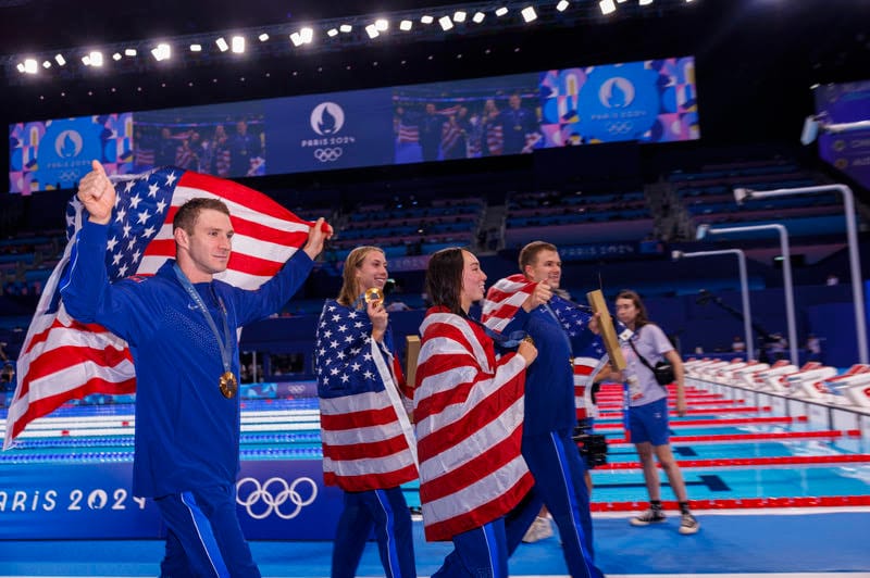 Eagles Over Dragons & Dolphins With WR In Mixed Medley Relay