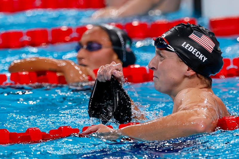 Ledecky A Legend With 12 Olympic Podiums Two Medals Shy Of An Outer-Orbit Half-Phelps