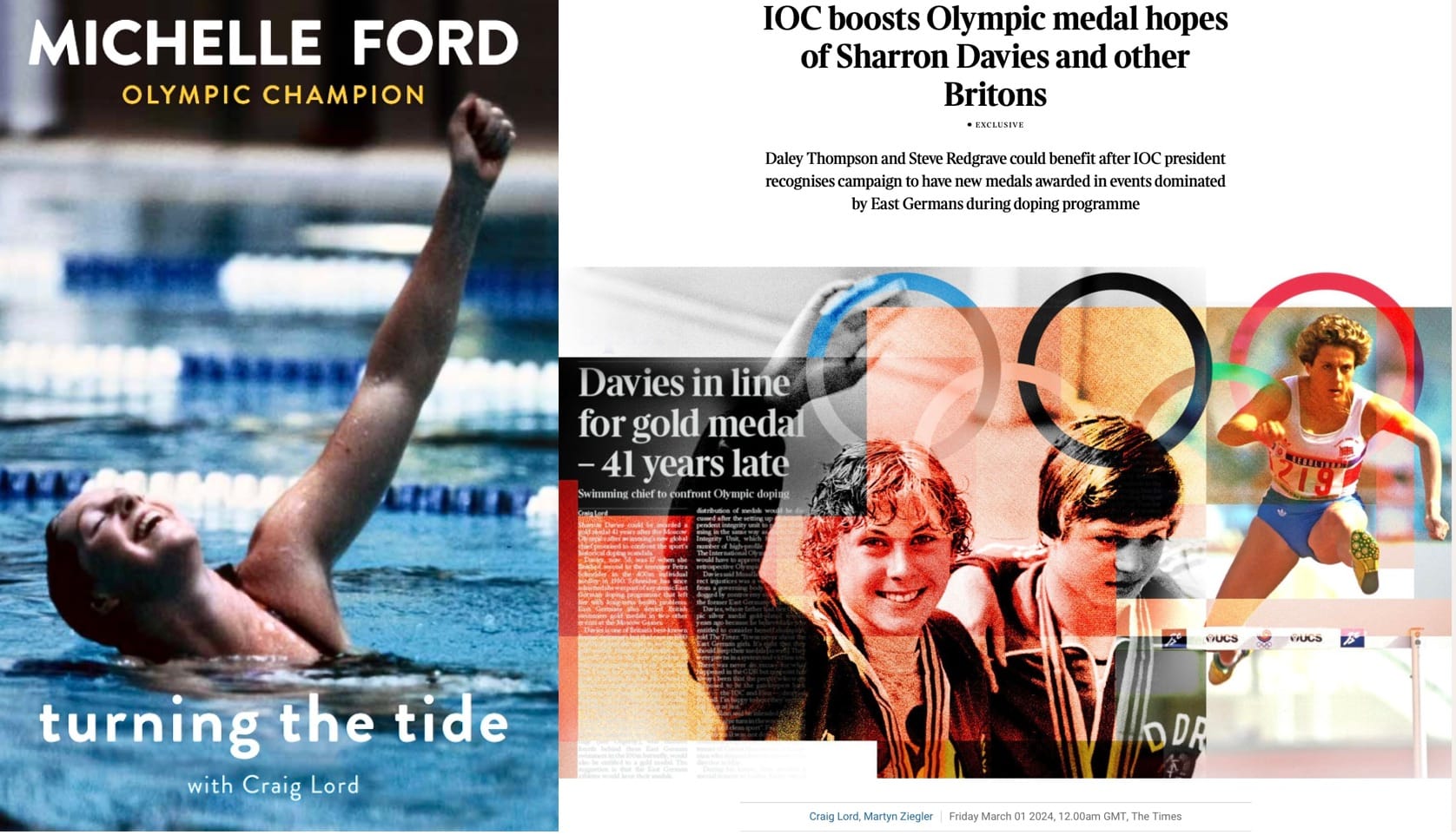 Ford’s Book Has Bach Backing Fight To “Right Wrongs” Of GDR Doping After Decades Of IOC Inaction