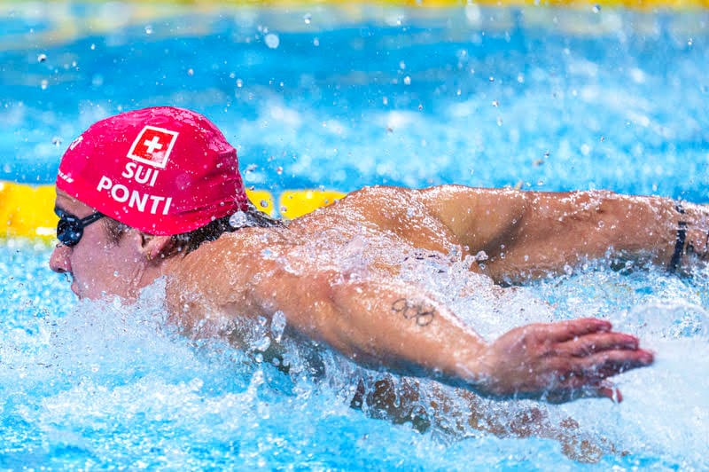 Swiss Pioneer Ponti Now His Nation's First Swimmer To Claim Two World Titles