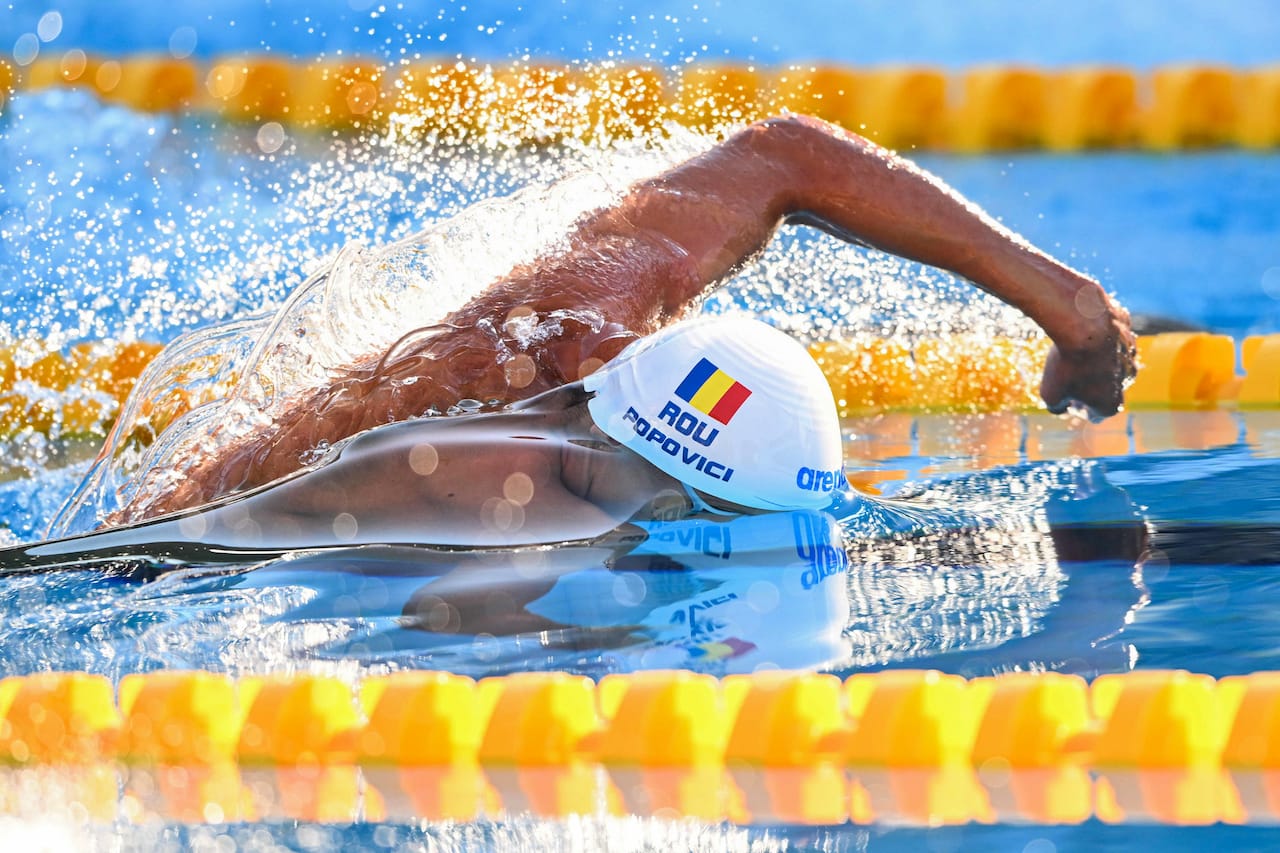 Singapore 2025 - Day 2 Heats - Popovici & Ledecky Lead The Pace-Setters