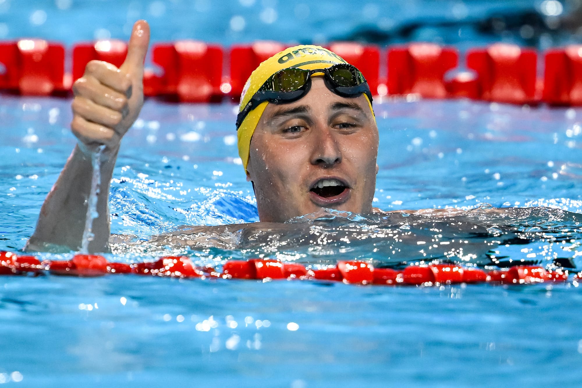 M50 Free: McEvoy & Proud Play Olympic Snap With Gold & Silver