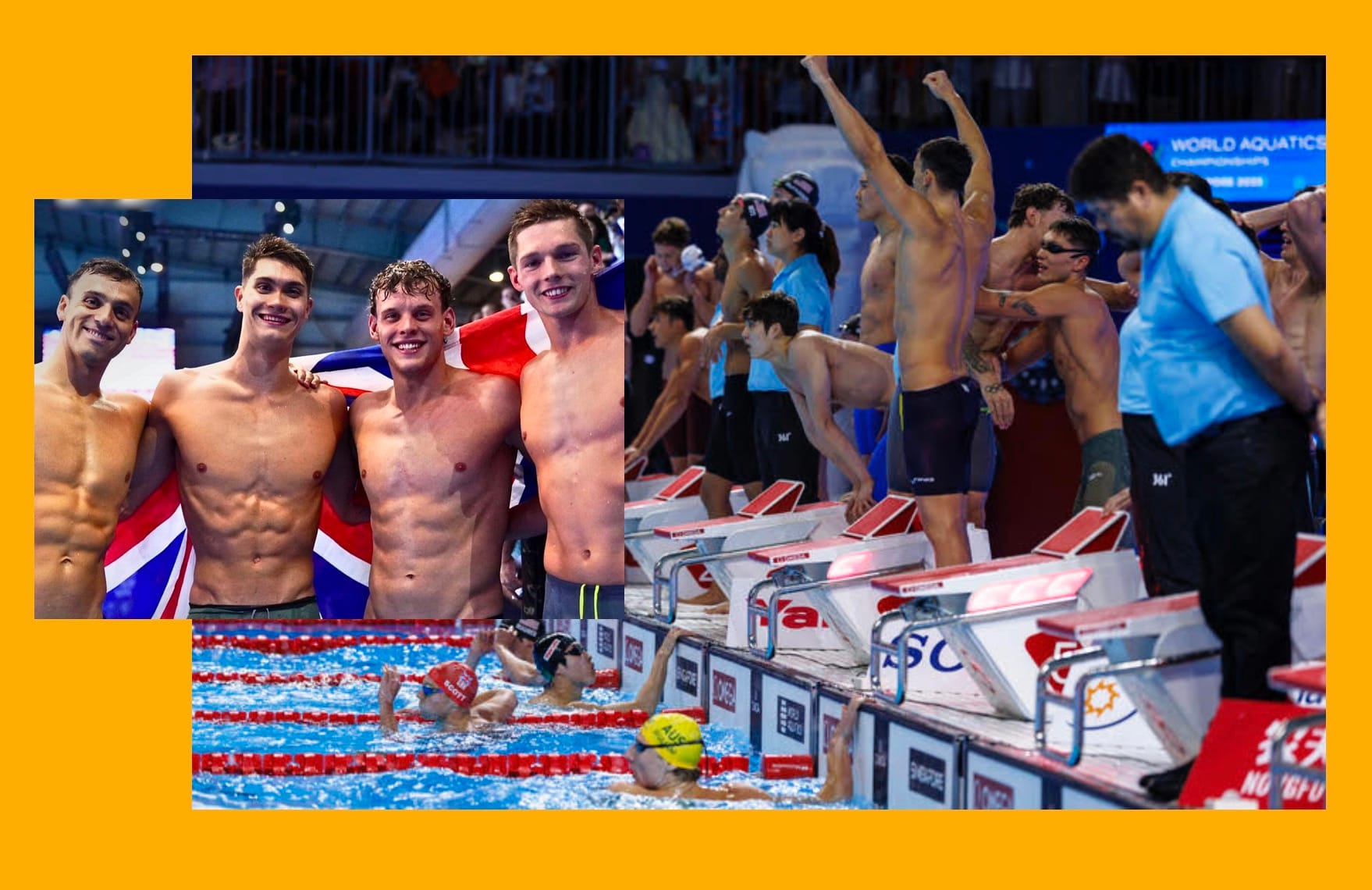 M4x200m Free: Richards, Guy, McMillan & Scott Extend Great Britain's Golden Era