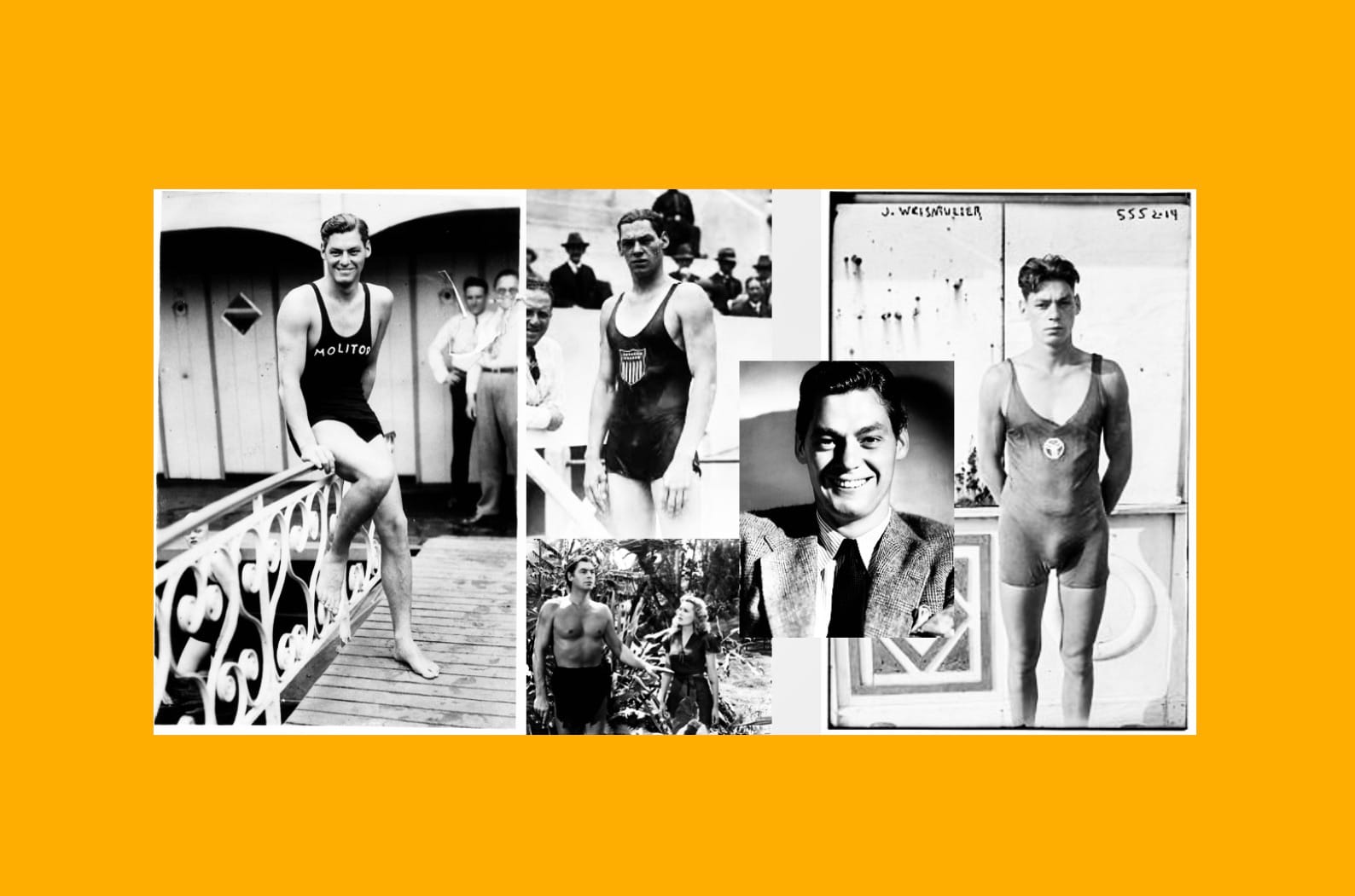 Johnny Weissmuller, Pioneer Sprinter Who Beat The Jungle Drum For Swimming As Tarzan