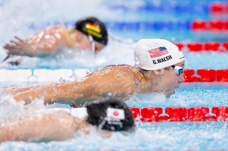 Walsh Whistles To 54.76 Win That Makes Her 7 Swiftest 100 'Fly Swims The Fastest 7 Ever post image