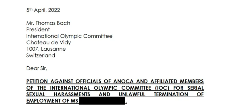 IOC Rocked By Sex Abuse Allegations & Accusations Of A Failure To Act On Eve Of Vote To Elect New President post image