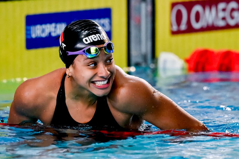 Curtis Cuts A Dash In Back-To-Free Double: Debut Senior Solo Title With 50 Back Euro Mark Then Snap For 50 Free Silver post image