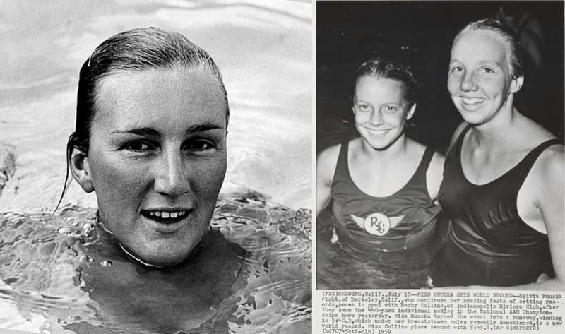 On This Day In History -  When Lorraine & Sylvia Took The Pool By Storm post image